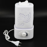 Aromatherapy LED Night Light With Carve Essential Oil Aroma Diffuser