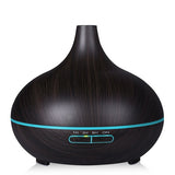 Wood Essential Oil Aroma Diffuser Lamp