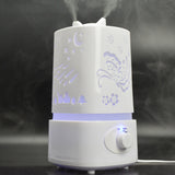 Aromatherapy LED Night Light With Carve Essential Oil Aroma Diffuser